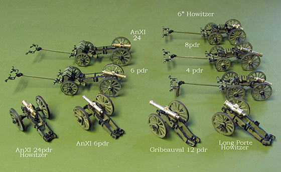 French Artillery range